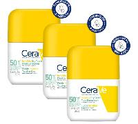 CeraVe Fluido Protector Invisible Oil Control SPF50+ 3x50 ml
