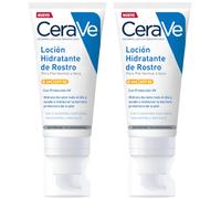 CeraVe Loción Hidratante Facial SPF50 2x52 ml