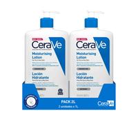 CeraVe Loción Hidratante, Para Piel a muy , Hidrata y Cutánea, Enriquecida Con Ceramidas y Ácido Hialurónico, Fórmula , para Rostro y Cuerpo, 2x 1
