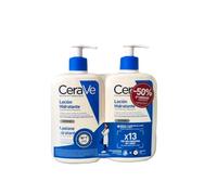Cerave Loción Hidratante Pieles Normales y Secas Duo 2 x 473 ml | 3 Ceramidas Esenciales, Ác. Hialurónico