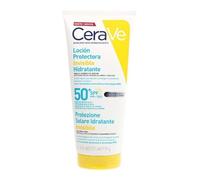 CeraVe Loción Protectora Invisible Hidratante SPF 50+ con 3 ceramidas esenciales para cuerpo, rostro y todo tipo de pieles 75 ml