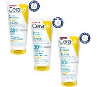 CeraVe Loción Protectora Invisible Hidratante SPF30 3x177 ml