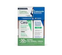 CeraVe Rutina Piel Mixta Grasa Pack Foaming + Oil Control