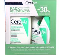 Cerave Pack Gel Limpiador Espumoso 473 ml + Recarga 473 ml