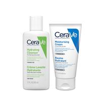 CeraVe Travel Size Hydrating Cleanser & Moisturising Cream for Normal to Dry Skin