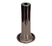 Cerbatana eléctrica recta acampanada compatible con Yamaha YDS150 YDS120(Black gold)