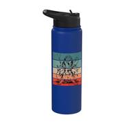 Cerbero Mitología Leyendas Griegas Perro Guardián De Tres Stainless Steel Insulated Water Bottle
