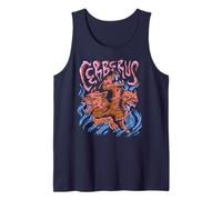 Cerbero Perro Infernal Tres Cabezas Mito Griego Camiseta sin Mangas