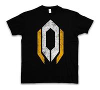 Cerberus Men T-Shirt Commander Shepard Mass Video Pc Game Effect tee Unisex Black tee S Size M