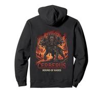Cerberus - Perro de Tres Cabezas del inframundo del Hades Sudadera con Capucha