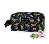 Cerbonny Bolsa térmica congelable para el trabajo, la escuela, viajes, mini bolsa aislada para niños y adultos, apta para yogur, más de 3 años (dinosaurio azul)