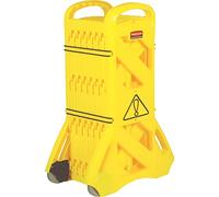 Cercado de polietileno, móvil, con 16 elementos móviles, plegables.