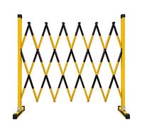 Cercas de seguridad extensibles portátiles, Folding Mobile Traffic Barrier Multicolor Multiple Sizes(Giallo,1.5 Meter x 5 Meter/5ft x 16.4ft)