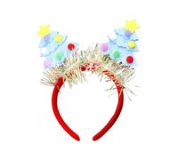 Cerceau de cheveux de No?l | Bandeau d'arbre de No?l pour cosplay | Cerceaux de cheveux d?coratifs de No?l pour f?te de No?l, r?union de famille, jeu scolaire