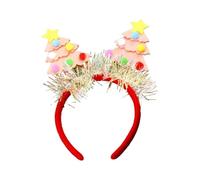Cerceau de cheveux de Noël | Bandeau d'arbre de Noël pour cosplay | Cerceaux de cheveux decorationatifs de Noël pour fête de Noël, réunion de famille, jeu scolaire