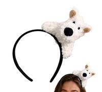 Cerchietto - Fascia Capelli | Cerchietto in Peluche Antiscivolo per Donne, Morbido e Confortevole, Accessorio per Natale Halloween Feste e Eventi, Design