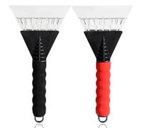 CERCTLA 2 Rascador, Rasqueta De Hielo para Coche, Raspadores Descongelar Congeladores, Nieve Extracción Extrafuerte, Ideales Diferentes como Varios Congeladores Y Parabrisas Coches