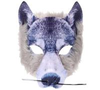 CERCTLA Máscara de Lobo Animal para Halloween, Mascaras Lobos O Careta Hombre Lobo Niño, Máscara de Hombre Lobos Realista Espeluznante 3d, Accesorios Para Disfraces Halloween