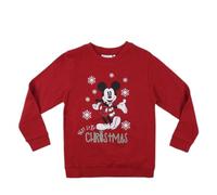 Cerda 226641 Sudadera Cotton Brushed Mickey Red