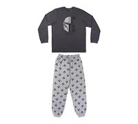 Cerda 226889 Pijama Largo Single Jersey The Mandalorian Gray