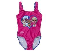 CERDÁ LIFE'S LITTLE MOMENTS 2200007175_T06A-C70 Bañadores para Niñas de LOL con Licencia Oficial MGA, Rosa, 6 años