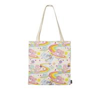 Artesanía Cerdá Bolsa tote algodón, licencia oficial, estampado de personaje, asas largas, multicolor