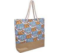 CERDÁ LIFE'S LITTLE MOMENTS 2100003312, Bolsos Grandes de Playa con Licencia Oficial Disney para Mujer, Multicolor