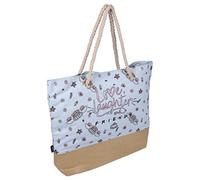 Cerdá - Bolsos Grandes de Playa de Friends con Licencia Oficial Warner Bros