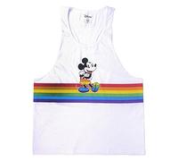 Cerdá Camiseta de tirantes Colección Disney Pride de algodón – Licencia oficial Disney