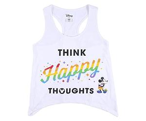 Cerdá - Camiseta de Tirantes Algodón de la Colección Disney Pride - Licencia Oficial Disney