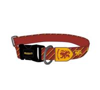 CERDÁ Collar para Perros Harry Potter Gryffindor Rojo Ajustable, Talla S/M, Accesorio Oficial para Mascotas