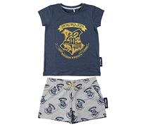 Cerdá - Conjunto Camiseta y Pantalón Corto Niña de Harry Potter - Licencia Oficial Warner Bros