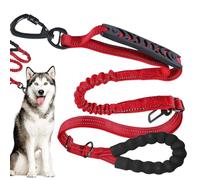 Cerda de Entrenamiento para Perros, Cuerda de Plomo para Perros | No Hay Cuerda para Caminar - Mango, Tractor Ajustable para Perros de Raza Grande, Cinta de Mascotas Que absorben los amortiguadores p