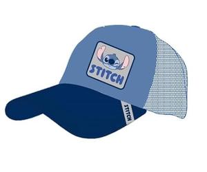 Cerdà Disney Lilo & Stitch Gorra de béisbol - 100% algodón - Talla Ajustable - Diseño de Stitch - Azul