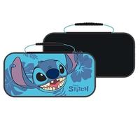 Cerdà Disney Lilo y Stitch Funda Protectora y de Transporte para Nintendo Switch 2 - Espacio para Guardar Accesorios y 8 Juegos - Diseño de Stitch Sonriendo - Azul