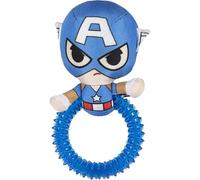 Cerdá - For Fan Pets, Mordedor Dental para Perros, Capitan America