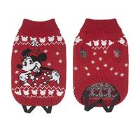 Cerdá - ForFanPets | Jersey para Perro de Minnie Mouse con Diseño Navideño Tejido - Licencia Oficial Disney