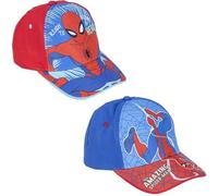 Cerda-group Gorra infantil Spiderman con visera rojo 53 cm 65% algodón 35% poliéster