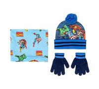 CERDÁ LIFE'S LITTLE MOMENTS / Conjunto Gorro, Guantes y Braga Avengers Cómodo y Práctico Ideal para el día a día