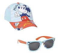 CERDÁ LIFE'S LITTLE MOMENTS Set Gorra y Gafas de Sol de Mickey, Multicolor, Estándar Unisex niños