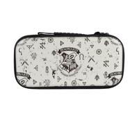 Cerdà Harry Potter Funda Protectora y de Transporte para Nintendo Switch 2 - Espacio para Guardar Accesorios y 8 Juegos - Diseño de Hogwarts - Beige