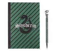 CERDA Harry Potter - Set de papelería Slytherin - Bloc de notas + bolígrafo (2 unidades)