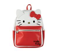 Cerdà Hello Kitty Mochila - Cuero sintético - Blanco y rojo