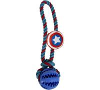 Cerdá- Juguete para Perro Cuerda Avengers Capitan America 10.0 X 30.0 X 7.0 Cm (2800000714)