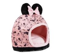 CERDÁ Life Little Moments - Cama para Perros y Gatos Minnie - Refugio Cueva con Cojin Incluido - Espacio Acogedor y Seguro para Mascotas Pequeñas y Medianas - Cama Lavable - Licencia Oficial