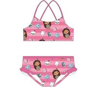 CERDÁ LIFE´S LITTLE MOMENTS Bikini Gabby´S Dollhouse para Niña de 4 Años - Conjunto de Baño Infantil Cómodo y Elástico - Bikini Niña con Diseño de Gabby's Dollhouse