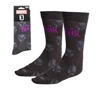 Cerdá Life’s Little Moments | Calcetines Black Panther Wakanda para Hombre Talla 38-45 - Calcetines Oficiales Marvel Cómodos y Suaves, Diseño Original para Uso Diario y Fans de Superhéroes