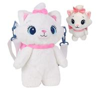 CERDÁ LIFE’S LITTLE MOMENTS Disney Marie Bolso Peluche + Bag Charm, Bolsa Suave Gato Marie, Accesorio Oficial Disney, Regalo Fans