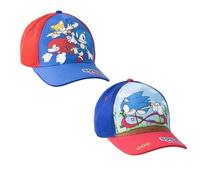 CERDÁ LIFE´S LITTLE MOMENTS Gorra infantil Sonic ajustable para niños y niñas - Gorra Sonic con visera curva para verano, parque y playa