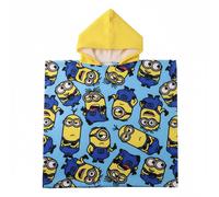 Poncho microfibra infantil minions para playa y piscina ? poncho mic